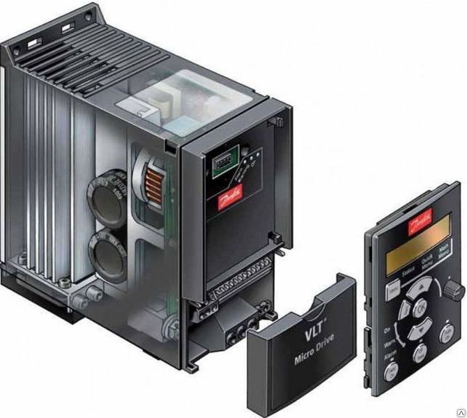 Частотный преобразователь Danfoss VLT Micro Drive FC 51 1,5 кВт (380 - 480, 3 фазы) 132F0020